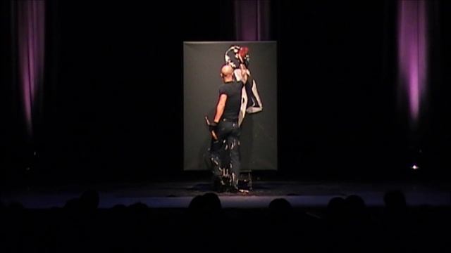 ZAPATA live-painting: BAILAORA (pintura en vivo) смотреть онлайн