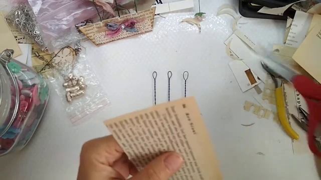 How to junk journal embellishments "it's a flowers" смотреть онлайн