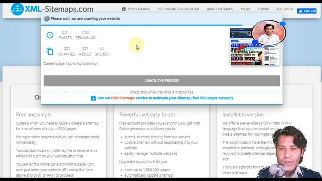 How to Generate Sitemap Online for websites and Google Indexing смотреть онлайн