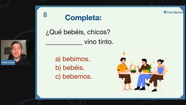 Live Spanish Quiz: GENERAL GRAMMAR смотреть онлайн