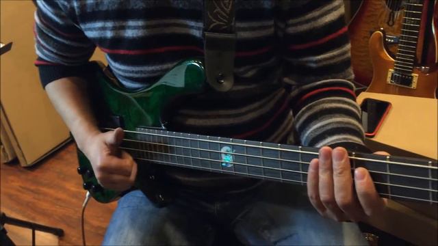 Wolf S8-4 Green Passive Jazz Bass [4 String] by All In One Guitar Pt. 2 смотреть онлайн