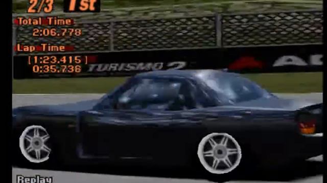 Gran Turismo 2 - Mazda MX5 C-spec. | Apricot Hill Speedway смотреть онлайн