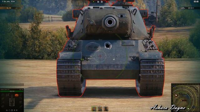 How To Penetrate AMX M4 51, Weak Spots / Куда пробивать АМХ М4 51, зоны пробития - World Of Tanks