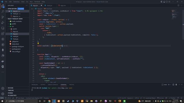 React教學 - 使用 useReducer Hook 實作 Todolist смотреть онлайн
