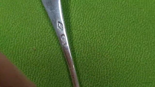 Серебряная ложка 84 проба . смотреть онлайн