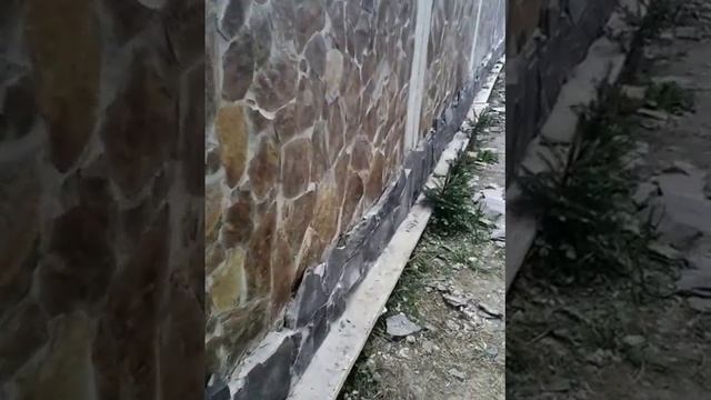 кладка рваного камня 2 часть