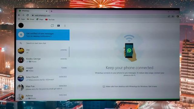 HOW TO USE WHATSAPP ON PC OR LAPTOP смотреть онлайн