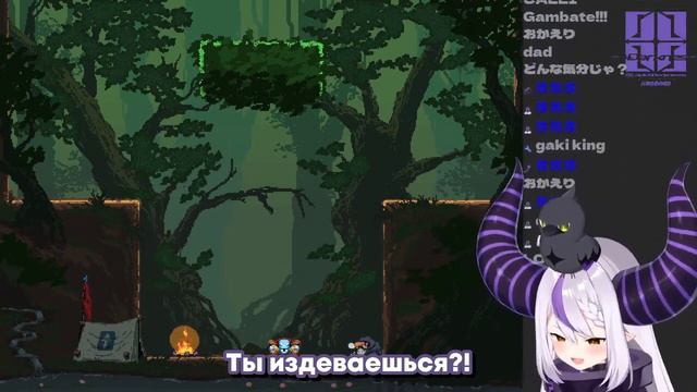 Лаплас дико кричит и стучит по столу играя в Jump King [Hololive RU SUB] смотреть онлайн