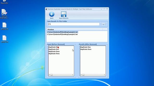 How To Use Remove Duplicate Lines & Words In Multiple Text Files Software смотреть онлайн