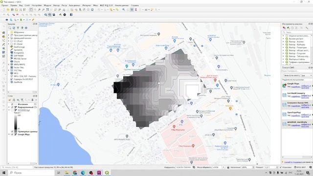 КАК ВЫТАЩИТЬ РЕЛЬЕФ С QGIS смотреть онлайн