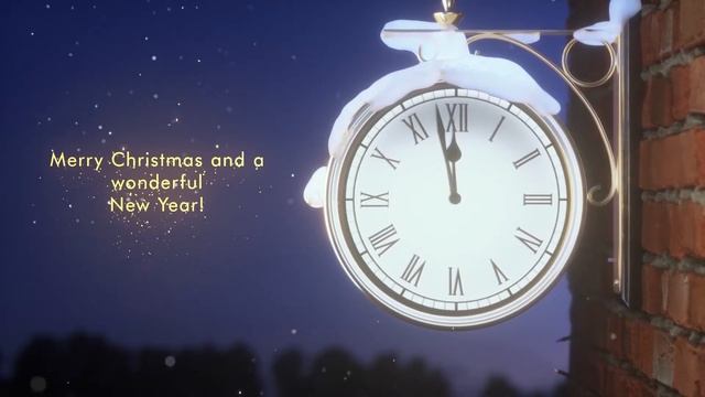 Интро с таймером Волшебный Новый год смотреть онлайн