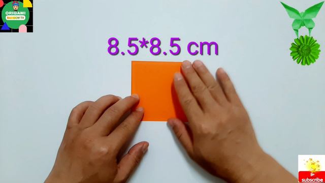 How to make Origami Swallowtail Butterfly #beautiful flowers - gerbera paper flower #RAINBOWTV смотреть онлайн