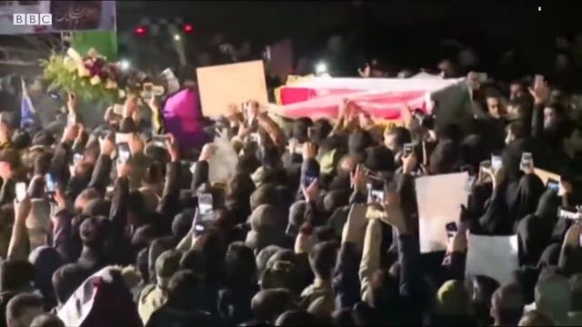 Похороны генерала Сулеймани в Иране. смотреть онлайн