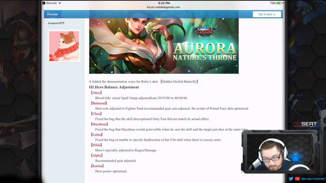 Mobile Legends Update Podcast: UPDATE HYPE!! [New Hero, Skins, UI and More!] смотреть онлайн