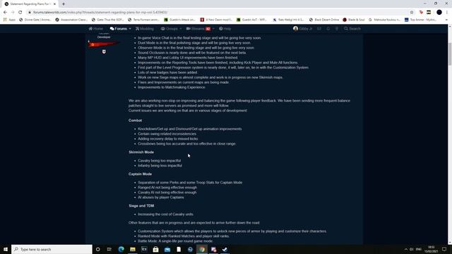 Bannerlord Upcoming MP Features (Vol. 5) Discussion смотреть онлайн