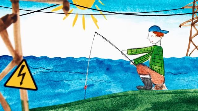 МОЭСК. Рыбалка вблизи линий электропередач смотреть онлайн