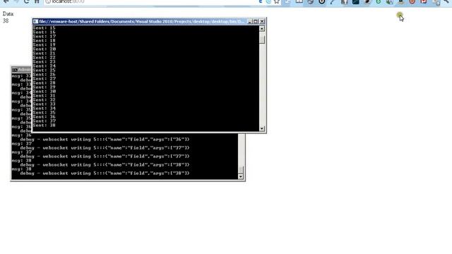 Send live data from C# desktop application to Web смотреть онлайн