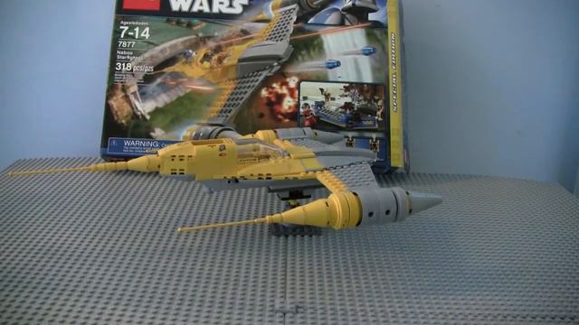 LEGO Star Wars Naboo Starfighter 7877 Review смотреть онлайн