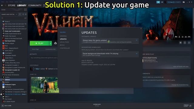 How to Fix Valheim “Incompatible version” Error on Windows смотреть онлайн