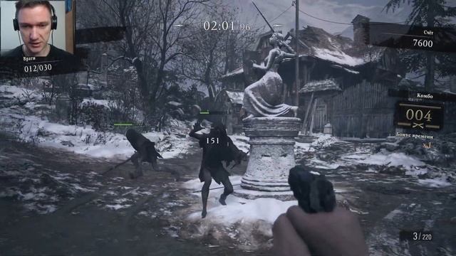 ПОСТРЕЛЯШКИ В ЗОМБАКОВ - Resident Evil Village: Winters' Expansion (Mercenaries: Новые приказы) смотреть онлайн