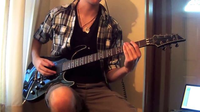 Halestorm - I Miss the Misery guitar cover HD смотреть онлайн