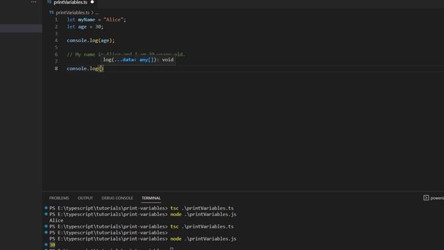 How to Print Variables and Create Dynamic Strings in TypeScript | String Interpolation смотреть онлайн