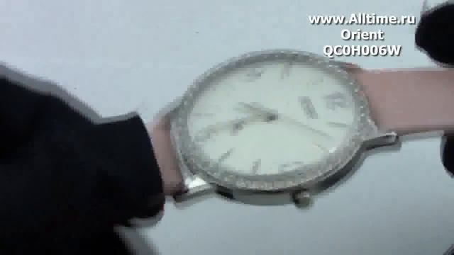 Женские японские наручные часы Orient QC0H006W смотреть онлайн