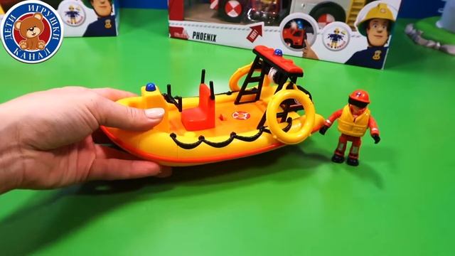 Пожарный Сэм лодка море корабль маяк вода ????⎢ДЕТИ ИГРУШКИ КАНАЛ смотреть онлайн