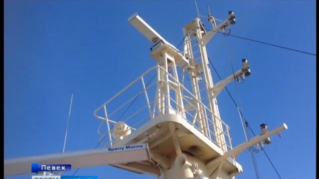 Зимовка судов в Певеке 2017 05 19 смотреть онлайн