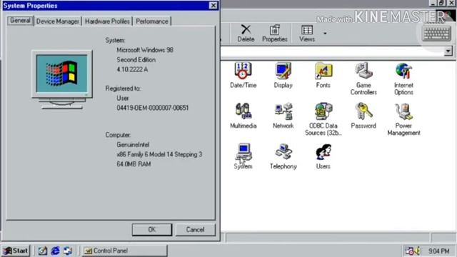 обзор симулятор компьютера Win 98 Simulator смотреть онлайн