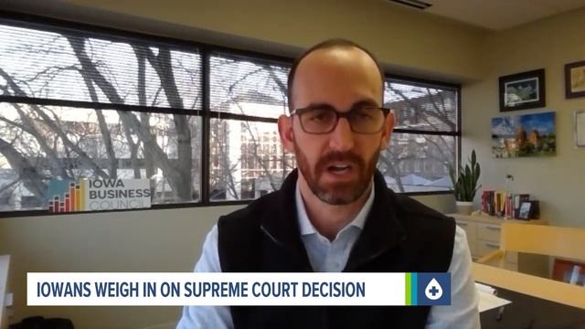 Iowans across the state react to SCOTUS vaccine mandate decision смотреть онлайн