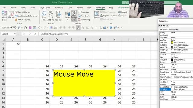 4 VBA Adanced Mouse Move Assignment смотреть онлайн