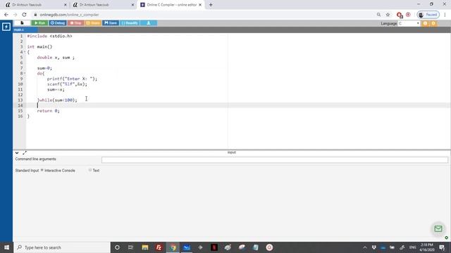 Algorithmics & Programming - Exercise - Stop reading values смотреть онлайн