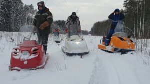 Снегоход Буран Полный газ.