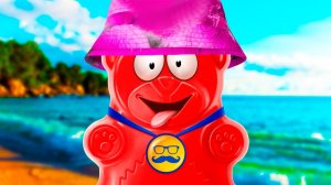 Как медведь Валера улетел в отпуск Валера желейный медведь уехал на море