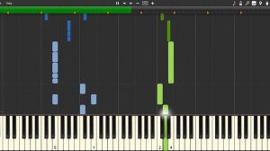 Five Nights at Freddy's - Main theme song Piano Tutorial (sheet music + midi)