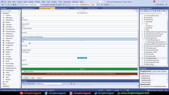 Member Sign Up Page with ASP.NET with C# Programming & MS SQL Database | Insert SQL Query using C# смотреть онлайн