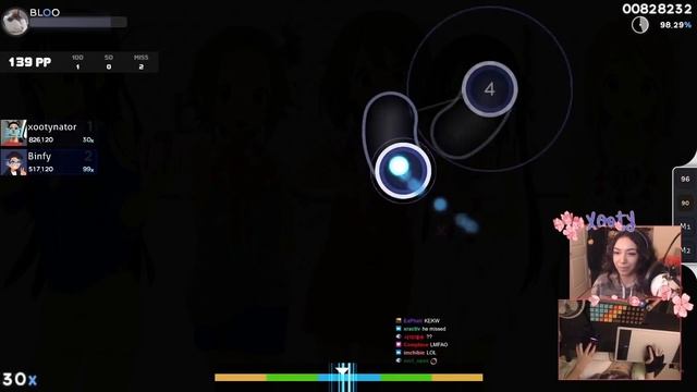 How I DESTROYED the rank 105 osu! player in a 1v1 смотреть онлайн
