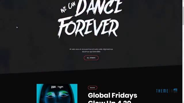 Dugem Dance Night Club WordPress Theme Vosgi Cochise смотреть онлайн