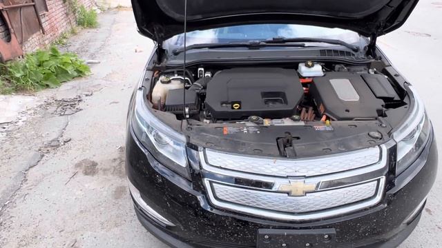Заехал в гости с Америки Chevrolet Volt, 2012г. Небольшой ознакомительный обзор plugin hybrid-a. ;) смотреть онлайн
