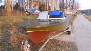 Катер Амур покраска в камуфляж