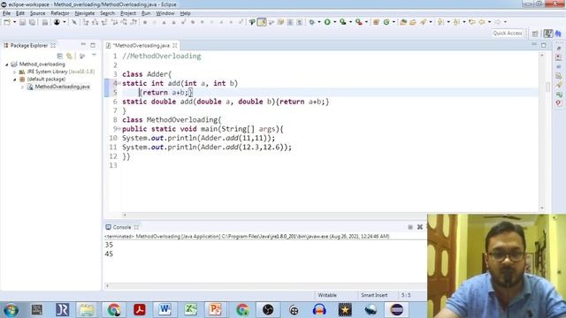 Method overloading in java | Practical programs on method overloading | Notes Available смотреть онлайн