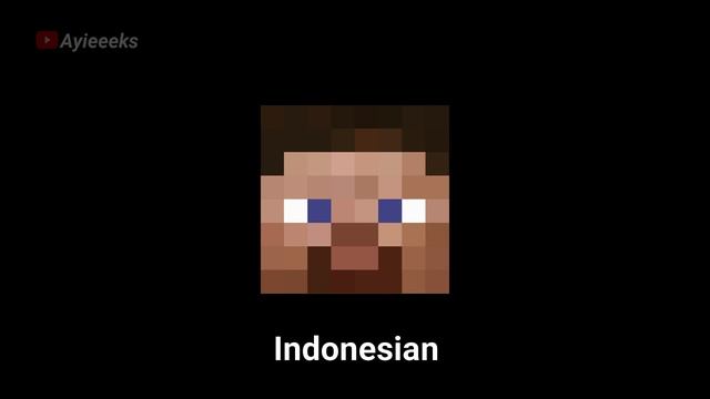 Minecraft death "Ouh/Oof" sound effect in 22 different Languages смотреть онлайн