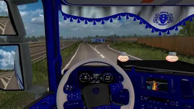 ETS2 1.34 I My Trucking Diary - Episode #84 I Dusseldorf to Amsterdam I Promods 2.33 I New Trailer смотреть онлайн