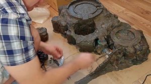 ЗАМОК ИЗ ПЛАСТИЛИНА ч  1