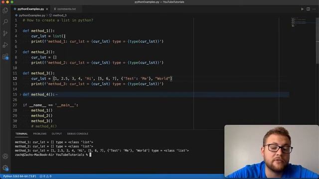 How To Create A List In Python смотреть онлайн