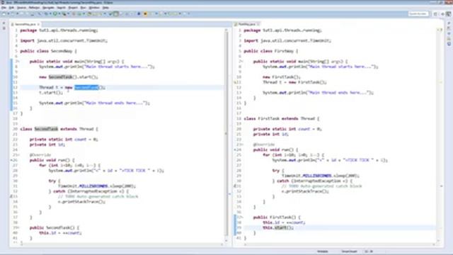 2 Using Threads API Second Way смотреть онлайн
