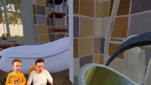 Побег от ПРИВЕТ СОСЕД Hello Neighbor Новые приключения ПРЯЧЕМ ВЕЩИ СОСЕДА Веселый летсплей Жестянка