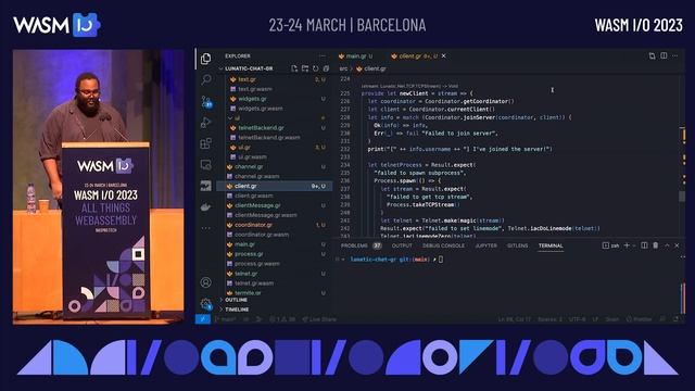 Effortless Concurrency with Grain & Lunatic by Oscar Spencer @ Wasm I/O 2023 смотреть онлайн