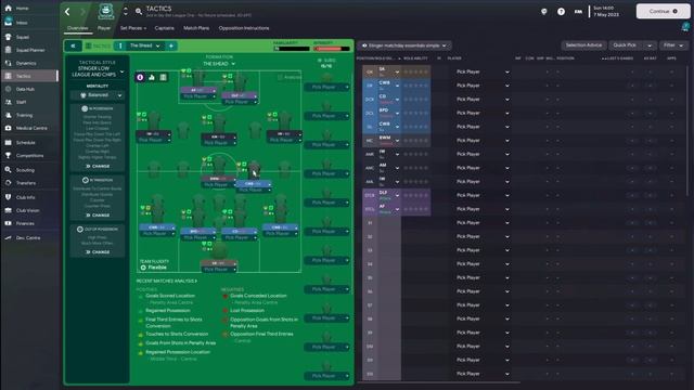 THE BEST LOWER LEAGUE TACTIC.. | Football Manager 2023 смотреть онлайн